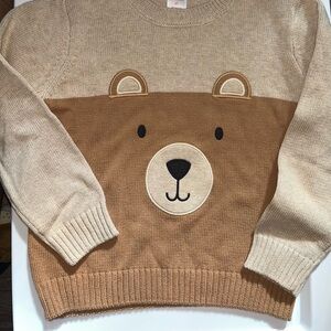 Gymboree New -Brown bear Sweater nwot